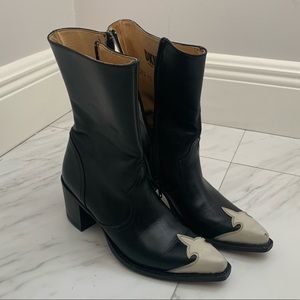 Vintage DKNY Cowboy Boots